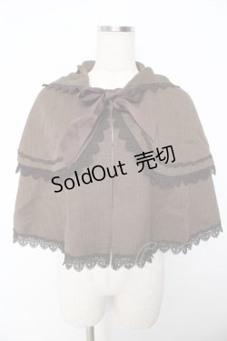 画像1: Innocent World / 3WAYケープ  ブラウン Y-25-11-06-051-IW-JA-SZ-ZY