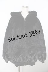 axes femme / ファーパーカー  黒 Y-25-11-06-053-AX-CO-AS-ZY