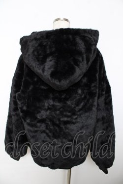 画像2: axes femme / ファーパーカー  黒 Y-25-11-06-053-AX-CO-AS-ZY