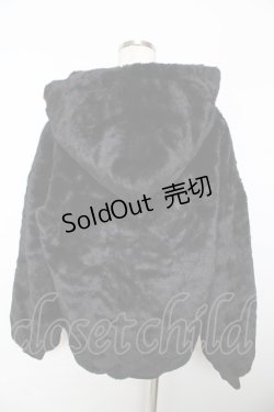 画像2: axes femme / ファーパーカー  黒 Y-25-11-06-053-AX-CO-AS-ZY