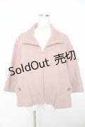 Jane Marple / COATジップショートコート  ピンク Y-25-11-06-054-JM-CO-AS-ZY