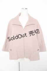 Jane Marple / COATジップショートコート  ピンク Y-25-11-06-054-JM-CO-AS-ZY