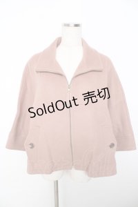 Jane Marple / COATジップショートコート  ピンク Y-25-11-06-054-JM-CO-AS-ZY