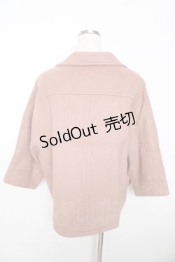 画像2: Jane Marple / COATジップショートコート  ピンク Y-25-11-06-054-JM-CO-AS-ZY