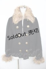 axes femme / ナポレオンコート M 黒 Y-25-11-06-056-AX-CO-SZ-ZY