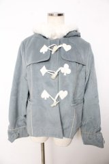 axes femme kawaii / トランプコート M ブルー Y-25-11-06-057-AX-CO-SZ-ZI