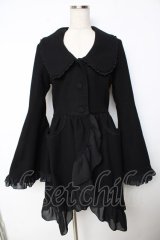 ATELIER PIERROT / 姫袖コート  黒 Y-25-11-06-059-EL-CO-AS-ZY