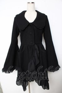 ATELIER PIERROT / 姫袖コート  黒 Y-25-11-06-059-EL-CO-AS-ZY