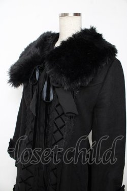 画像3: ATELIER PIERROT / Lunar Lattice Coat -Princess Sleeves-  黒 Y-25-11-06-060-EL-CO-SZ-ZY