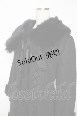 画像3: ATELIER PIERROT / Lunar Lattice Coat -Princess Sleeves-  黒 Y-25-11-06-060-EL-CO-SZ-ZY