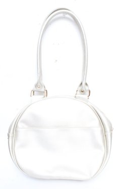 画像2: axes femme kawaii / ツインリボンラウンドハンドバッグ  シルバー Y-25-11-06-008-AX-BG-SZ-ZY