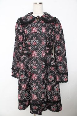 画像1: BABY,THE STARS SHINE BRIGHT / 王冠ゴブランコート  黒 Y-25-11-06-064-BA-CO-SZ-ZY