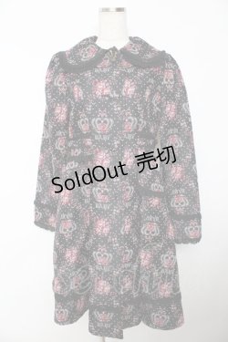 画像1: BABY,THE STARS SHINE BRIGHT / 王冠ゴブランコート  黒 Y-25-11-06-064-BA-CO-SZ-ZT0205R