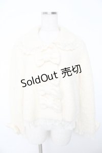 BABY,THE STARS SHINE BRIGHT / Teddy Ribbonショートジャケット  オフ Y-25-11-06-065-BA-CO-AS-ZY