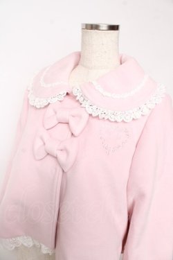 画像3: BABY,THE STARS SHINE BRIGHT / クララリボンショートジャケット - ピンク Y-25-11-06-066-BA-CO-SZ-ZY