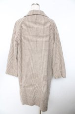 画像2: F&A / COATビッグチェスターコート F オフホワイトｘブラウン Y-25-11-06-069-LO-CO-SZ-ZI (2)