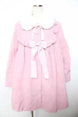 画像1: Angelic Pretty / マリアンヌコート - ピンク Y-25-11-06-074-AP-ZA-SZ-ZY