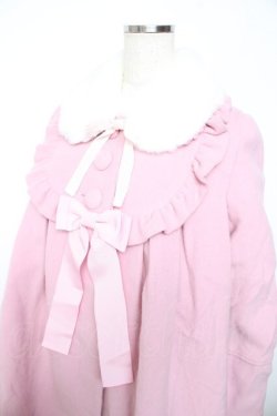 画像3: Angelic Pretty / マリアンヌコート - ピンク Y-25-11-06-074-AP-ZA-SZ-ZY