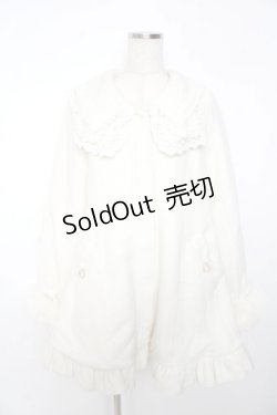 画像1: LIZ LISA / リボンセーラーコート 0 アイボリー Y-25-11-06-075-LO-OP-SZ-ZY