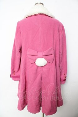 画像2: Angelic Pretty / Twinkle Bearコート  濃いピンク Y-25-11-06-076-AP-CO-SZ-ZY