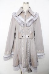 Ozz oneste / Dark Wizard 裏起毛カーデ  グレー Y-25-11-06-079-OO-CO-SZ-ZY