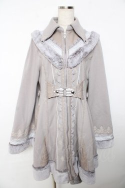 画像1: Ozz oneste / Dark Wizard 裏起毛カーデ  グレー Y-25-11-06-079-OO-CO-SZ-ZY