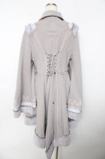 画像2: Ozz oneste / Dark Wizard 裏起毛カーデ  グレー Y-25-11-06-079-OO-CO-SZ-ZTC065 (2)