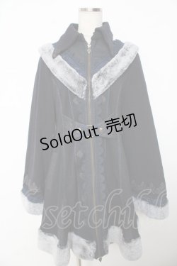 画像1: Ozz oneste / Dark Wizard 裏起毛コート  紺 Y-25-11-06-080-OO-CO-SZ-ZY