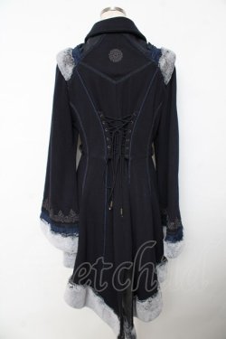 画像2: Ozz oneste / Dark Wizard 裏起毛コート  紺 Y-25-11-06-080-OO-CO-SZ-ZY
