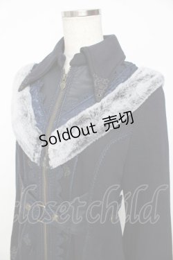 画像3: Ozz oneste / Dark Wizard 裏起毛コート  紺 Y-25-11-06-080-OO-CO-SZ-ZY