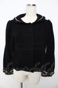 ALICE and the PIRATES / ソフィアショートコート  黒 Y-25-11-06-081-PA-JA-SZ-ZY