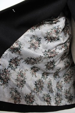 画像3: axes femme / Red Label W釦レースバッスルコート L 黒 Y-25-11-06-083-AX-CO-SZ-ZY