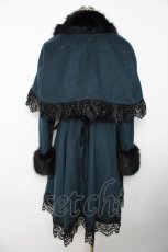 画像2: ATELIER PIERROT / フルールケープコート  グリーン Y-25-11-06-084-EL-CO-SZ-ZTC048 (2)