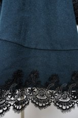 画像5: ATELIER PIERROT / フルールケープコート  グリーン Y-25-11-06-084-EL-CO-SZ-ZTC048 (5)