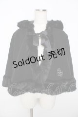 BABY,THE STARS SHINE BRIGHT / 赤ずきんちゃんケープ - 黒 Y-25-11-06-085-BA-JA-SZ-ZY