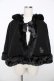 画像1: BABY,THE STARS SHINE BRIGHT / 赤ずきんちゃんケープ - 黒 Y-25-11-06-085-BA-JA-SZ-ZY (1)