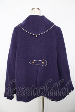 画像2: metamorphose / Wish Upon a Star Aラインコート 1 パープル Y-25-11-06-086-ME-CO-SZ-ZY