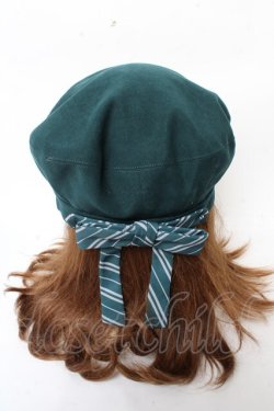 画像3: F i.n.t / ストライプリボンベレー帽/ハリーポッター F グリーン Y-25-11-06-010-CA-AC-SZ-ZY