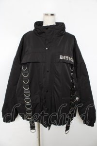 REFLEM / ミリタリー中綿ブルゾン F ブラック Y-25-11-06-088-PU-CO-SZ-ZY