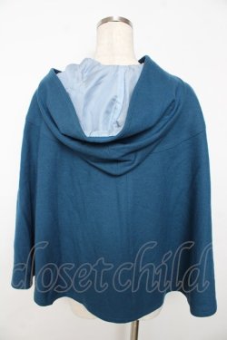 画像2: Jane Marple / シャペロンルージュのケープマント M ブルー Y-25-11-06-093-JM-JA-SZ-ZY