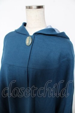 画像3: Jane Marple / シャペロンルージュのケープマント M ブルー Y-25-11-06-093-JM-JA-SZ-ZY