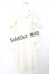BABY,THE STARS SHINE BRIGHT / ツイードケープ付きコート  アイボリー Y-25-11-06-094-BA-CO-SZ-ZY