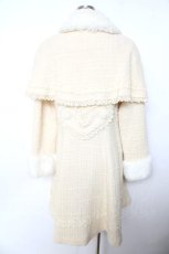 画像2: BABY,THE STARS SHINE BRIGHT / ツイードケープ付きコート  アイボリー Y-25-11-06-094-BA-CO-SZ-ZY (2)