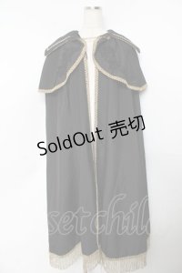 ALICE and the PIRATES / Dark Night マント  黒 Y-25-11-06-095-PA-CO-SZ-ZY