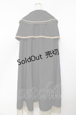 画像2: ALICE and the PIRATES / Dark Night マント  黒 Y-25-11-06-095-PA-CO-SZ-ZY