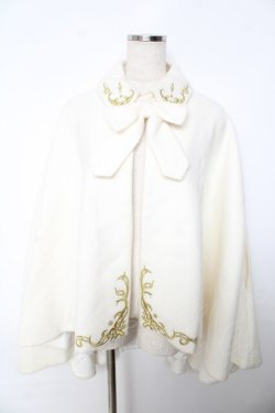 画像1: Princess Chronicles / マントコート  アイボリー Y-25-11-06-096-PU-CO-SZ-ZY