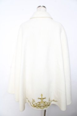 画像2: Princess Chronicles / マントコート  アイボリー Y-25-11-06-096-PU-CO-SZ-ZY
