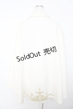 画像2: Princess Chronicles / マントコート  アイボリー Y-25-11-06-096-PU-CO-SZ-ZY