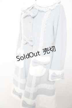 画像3: axes femme kawaii / スノードルチェコート  サックス Y-25-11-06-098-AX-CO-AS-ZY