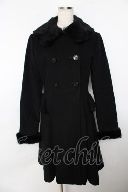 画像1: Moi-meme-Moitie / バッスルコート 2 ブラック Y-25-11-06-099-MO-CO-SZ-ZY